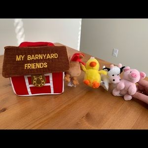 My Barnyard Friends Stuffed Animals Set with Sound